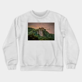 Greece. Meteora. The Holy Monastery of St. Nicholas Anapausas. Crewneck Sweatshirt